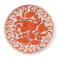 Pink Amalfi Dessert Plate