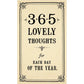 365 Lovely Thoughts For Each Day of the Year