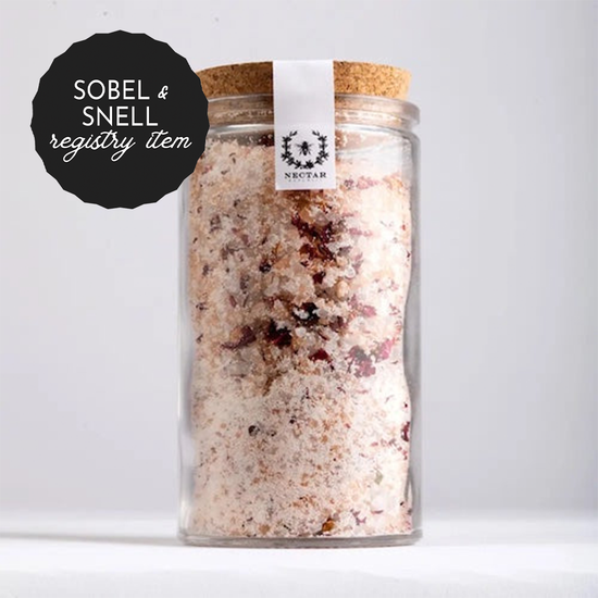 *REGISTRY ITEM: Large Rose Sandalwood Bath Soak Jar*