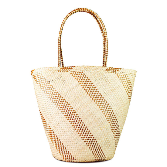 Striped Market Tote