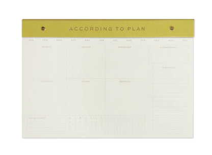 Weekly Postbound Notepad