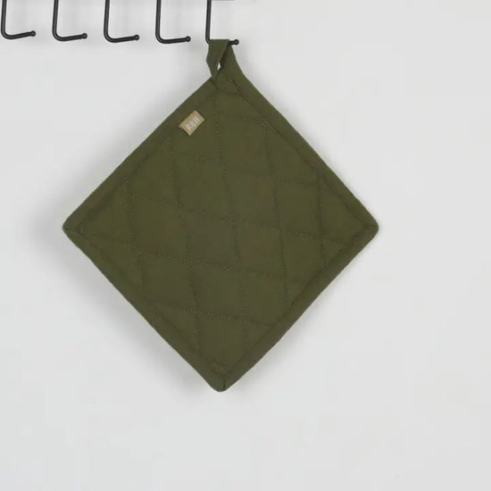 Olive Green Pot Holder