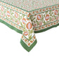 Grenadine Orange & Green Tablecloth