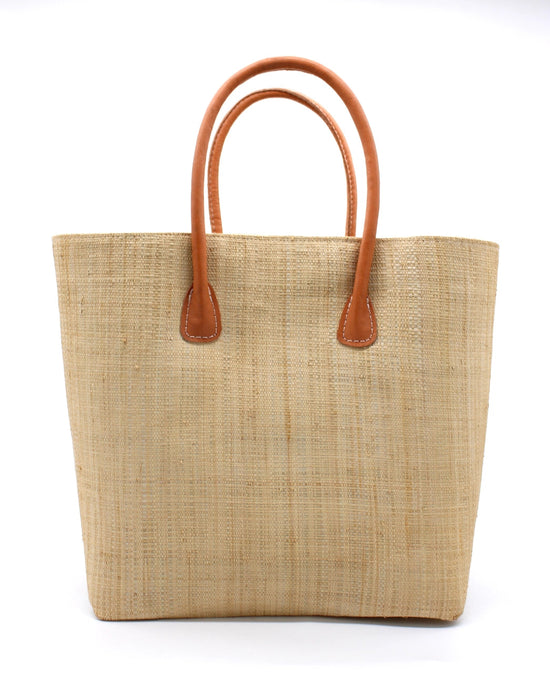 Large Natural Soubic Straw Bag