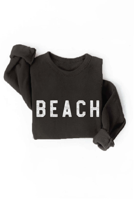 Black Beach Sweatshirt