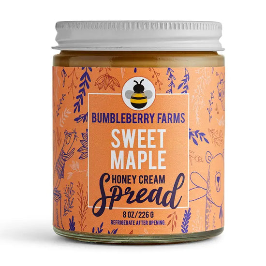 Sweet Maple Honey Cream Spread - 8oz