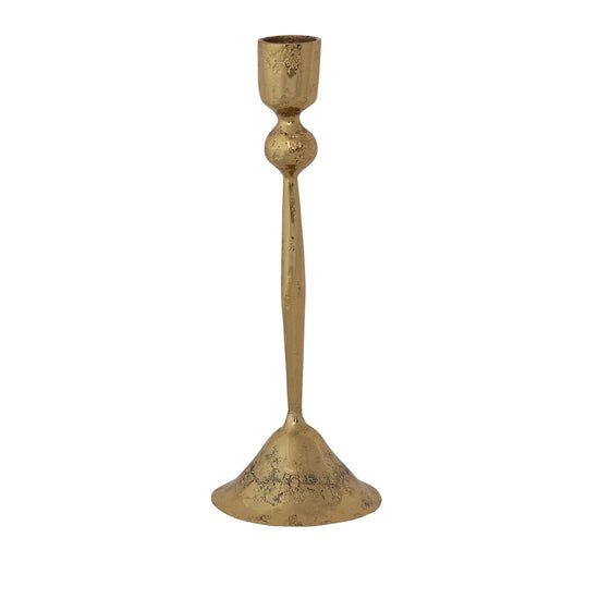 Brass Hand-Forged Iron Taper Holder
