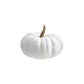 Large Cream Resin Pumpkin