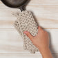 *REGISTRY ITEM: Dove Grey Knit Potholder*