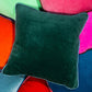 Green + Aqua Charliss Pillow