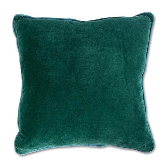 Green + Aqua Charliss Pillow