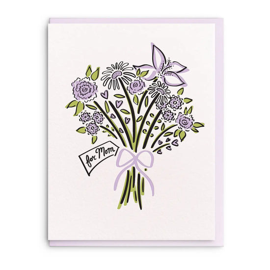 For Mom Bouquet Card