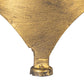 Oval 3-Tier Brass Table