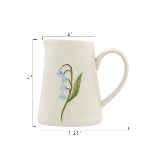 Hand-Painted Creamer Pitcher