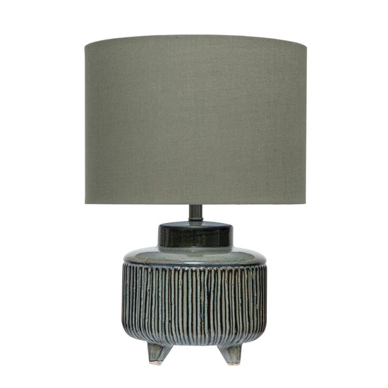 Green Footed Table Lamp