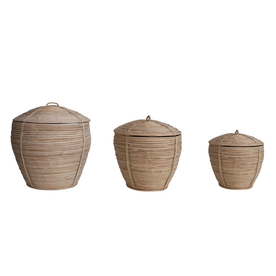 Handmade Rattan Baskets