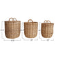 Hand Woven Rattan Basket