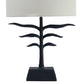 Resin Leaf Shaped Table Lamp