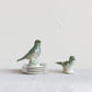 Green Stoneware Bird