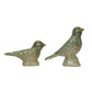 Green Stoneware Bird