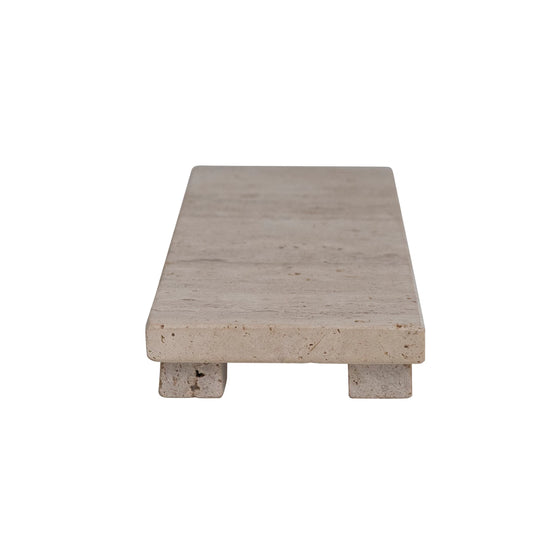 Beige Travertine Serving Board