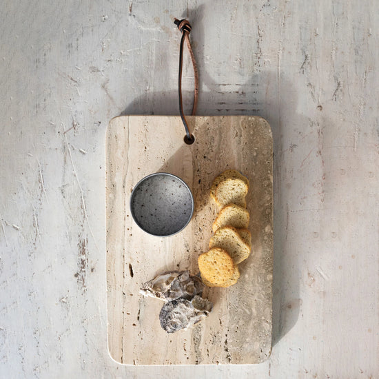 Travertine Cheese Board