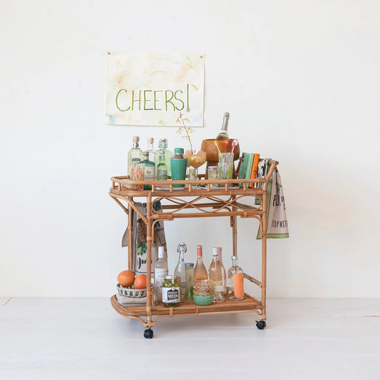 2-Tier Bar Cart