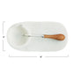 Marble Serving Board w/ Bowl + Knife