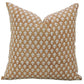 Mustard Block Print Pillow