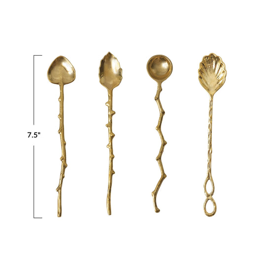 Brass Twig Spoon