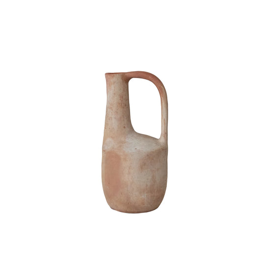 Natural Handmade Terracotta Pitcher