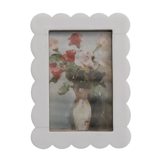 4x6 Scalloped Frame