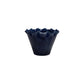 Navy Ruffled Planter