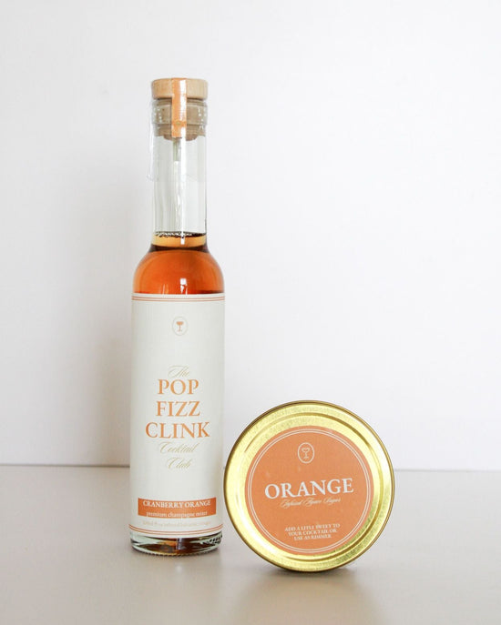 Cranberry Orange Champagne Mixer