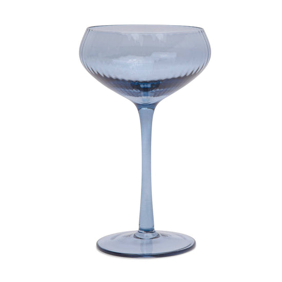 S/2 Blue Lou Coupe Glasses