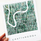 *REGISTRY ITEM: Grass Chattanooga Painted Map Art Print (16x20)*