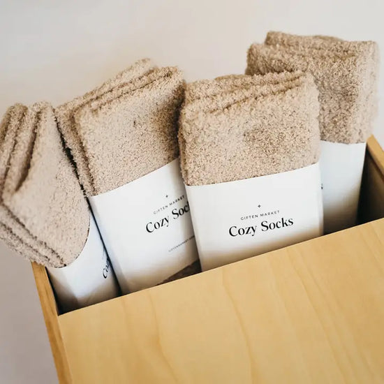 Ivory Cozy Cloud Socks