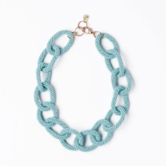 Light Blue Jenna Chain Necklace