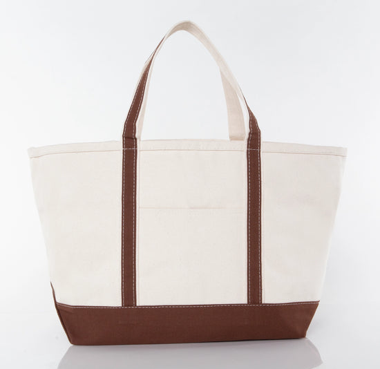Large Brown Classic Tote