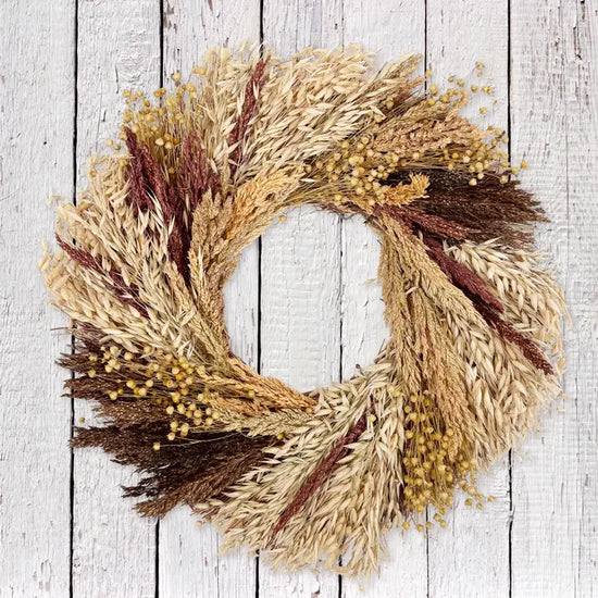 Autumn Grains Wreath