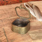 Brass Antique Josephine Mirrored Box