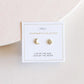 Sun & Moon Complement Earrings