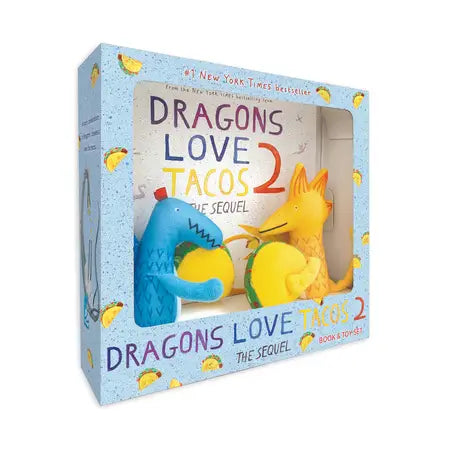 Dragons Love Tacos 2 Book & Toy