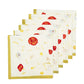 S/6 Springfields Multi French Napkins