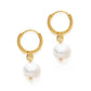 Fresh Water Pearl Huggies