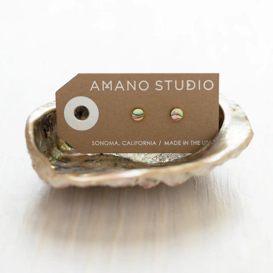 5mm Abalone Studs