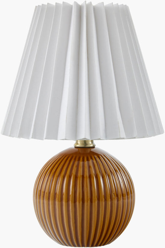 Ferez Dark Brown Ceramic Lamp