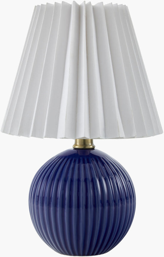 Ferez Blue Ceramic Lamp