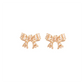 Gold Mini Sparkler Stud Bows