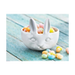 White Bunny Snack Bowl